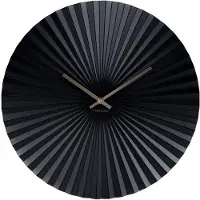 Karlsson Wanduhr Sensu Schwarz