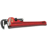 Ridgid Rohrzange Gesamt-L.250mm Spann-W.48mm f.Rohre 1 1/2 Zoll Guss