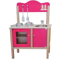 New Classic Toys - Houten Keuken - Roze