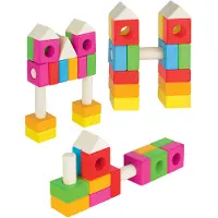 Goki -58589 3D-Puzzles 3DGOKIMModule, Mehrfarbig (58589)