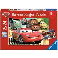 Ravensburger 2 x 24 Teile Kinder Puzzle Disney Pixar Cars Neue Abenteuer 08959