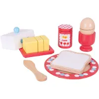 Bigjigs Frühstücksset aus Holz