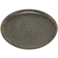 Serax Servierteller Surface Tableware by Sergio Herman Indi Anthracite M 16 cm