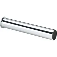 Viega Bördelrohr 9945-143 in 40x300mm Messing verchromt 131388