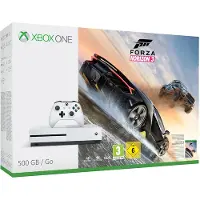 Microsoft Xbox One S Forza Horizon 3 Bundle, Weiß, 8192 MB, DDR3, AMD Jaguar, AMD Radeon, Festplatte