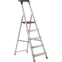 Altrex Lima Aluminium Huishoudtrap 5-treeds