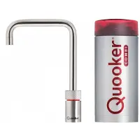Quooker Nordic Square single tap COMBI+ Voll-Edelstahl *7 Jahre Garantie* NSSSST COMBI+