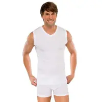 Schiesser Tanktop Herren 145139 Long Life Cotton White-L