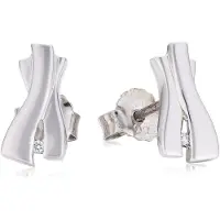 Orphelia Ohrstecker für Damen, 925 Sterlingsilber, Silber ZO-5683