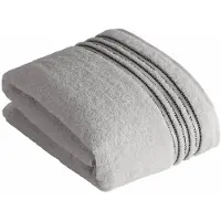 Vossen Duschtuch Cult de Luxe Light Grey (67 x 140 cm) (2er Set)