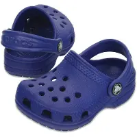 Crocs Pantoletten Littles 11441 Dunkelblau