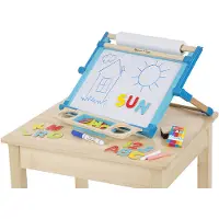 Melissa & Doug Tabletop Easel, Mehrfarbig, 3 Jahr(e), Kunststoff, Holz, Junge/Mädchen, 15 m, Nicht für Kinder unter 36 Monaten geeignet