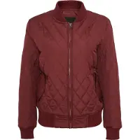 Urban Classics Ladies - DIAMANT BOMBER Steppjacke rubin - XS