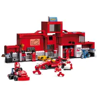 Sluban BLOCKS RACING CAR STATION 557 PCS