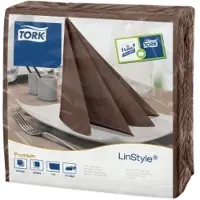 Tork Serviet Linstyle 39x39 cm Kakao,12 pk x 50 Stk/krt