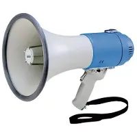 DAP MF25F 25 W Handmegaphon – blau/weiß