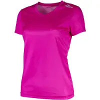Rogelli Promo Short Sleeve T-shirt Rosa XS Frau
