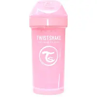 Twistshake - Kid Cup 12+m Pastel Pink 360 ml