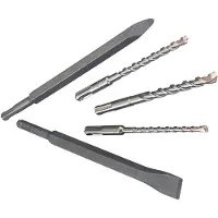 Metabo SDS plus drill bit and chisel set