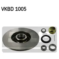 Skf Bremsscheibe VKBD 1005 (2 Stk.) für VW Seat Passat B2 Santana Corrado Vento