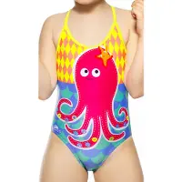 Turbo Octopuss Badeanzug Mit Dünnen Trägern