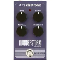 Tc Electronic THUNDERSTORM FLANGER Flanger-Pedal im Vintage-Stil mit vollständig analoger Bucket-Brigade-Schaltung