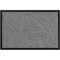 MD-ENTREE Schmutzfangmatte Shannon schwarz/weiß grau 40 x 60 cm Fußmatte