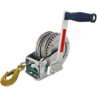 Carpoint Handbediende Seilwinde 545kg 20m Kabel