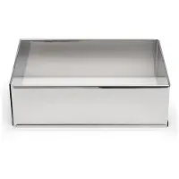 Patisse Backrahmen verstellbar 25-46 cm Edelstahl silber