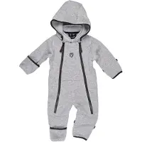 Lindberg Bormio Fleece-Overall, Grey Melange, 74