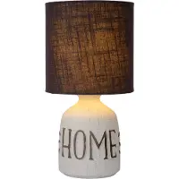 Lucide Tischlampe Cosby Weiß