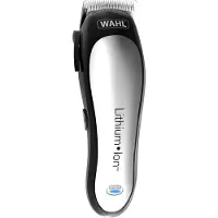 Wahl Lithium Ion Clipper, Schwarz, Silber, 1 mm, 2,5 cm, 4,5 cm, Wechselstrom/Batterie, 90 min