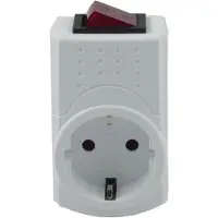 REV 0512085777, Typ F, Typ F, 230 V, 16 A, Weiß, 3500 W