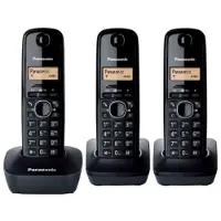 Panasonic Dect Kxtg1613Blh Trio Noir