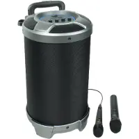 Caliber Bluetooth-Lautsprecher - Hocker Fußhocker mit Lautsprecher Schwarz (HPG522BT)