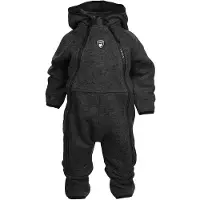 Lindberg Bormio Fleece-Overall, Schwarz, 74